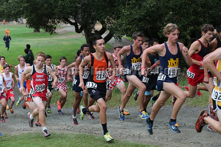 12SIHSD4-12.JPG - 2012 Stanford Cross Country Invitational, September 24, Stanford Golf Course, Stanford, California.